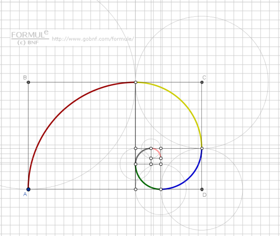 Immagine, curve, Spirale Aurea, Rettangoli Aurei