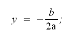 Geometria analitica del piano, parabola, equazione dell'asse di simmetria