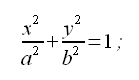 Geometria analitica del piano, ellisse, equazione dell'ellisse