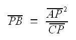 Geometria del piano, secondo teorema di Euclide, triangolo rettangolo, la proiezione di un cateto sull'ipotenusa, formula