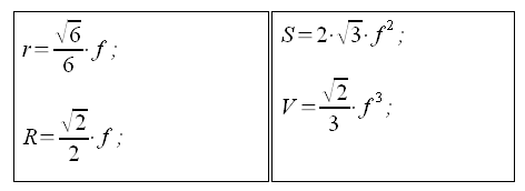 Geometria solida, ottaedro inscritto in una sfera, ottaedro circoscritto ad una sfera