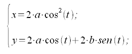 Geometria analitica del piano, curve, parabola virtuale, equazione parametrica, equazione parametrica cartesiana, coordinate cartesiane