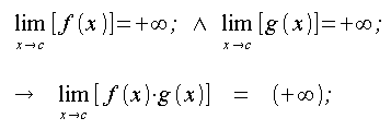 Limiti, operazioni, limiti a +infinito delle funzioni