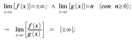 Limiti, operazioni, limite della funzione a + o - infinito e limite della funzione al finito