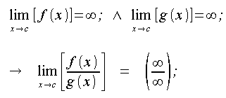 Limiti, operazioni, forma indeterminata infinito su infinito