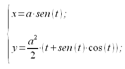 Geometria analitica del piano, curve, curva quadratrice, equazione parametrica, equazione parametrica cartesiana, coordinate cartesiane