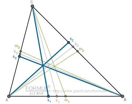 Geometria piana, triangoli, simmediane del triangolo