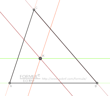 Geometria piana, triangoli, punto di Lemoine, parallele di Lemoine