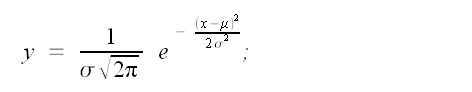 Statistica, distribuzione di probabilita', distribuzione normale, distribuzione di Gauss, funzione di Gauss