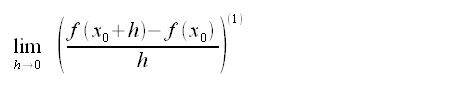 Derivative, The limit of the quotient